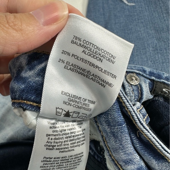 Express Hudson silver jeans bundle of 3 size S, 28, 27 - Picture 10 of 10